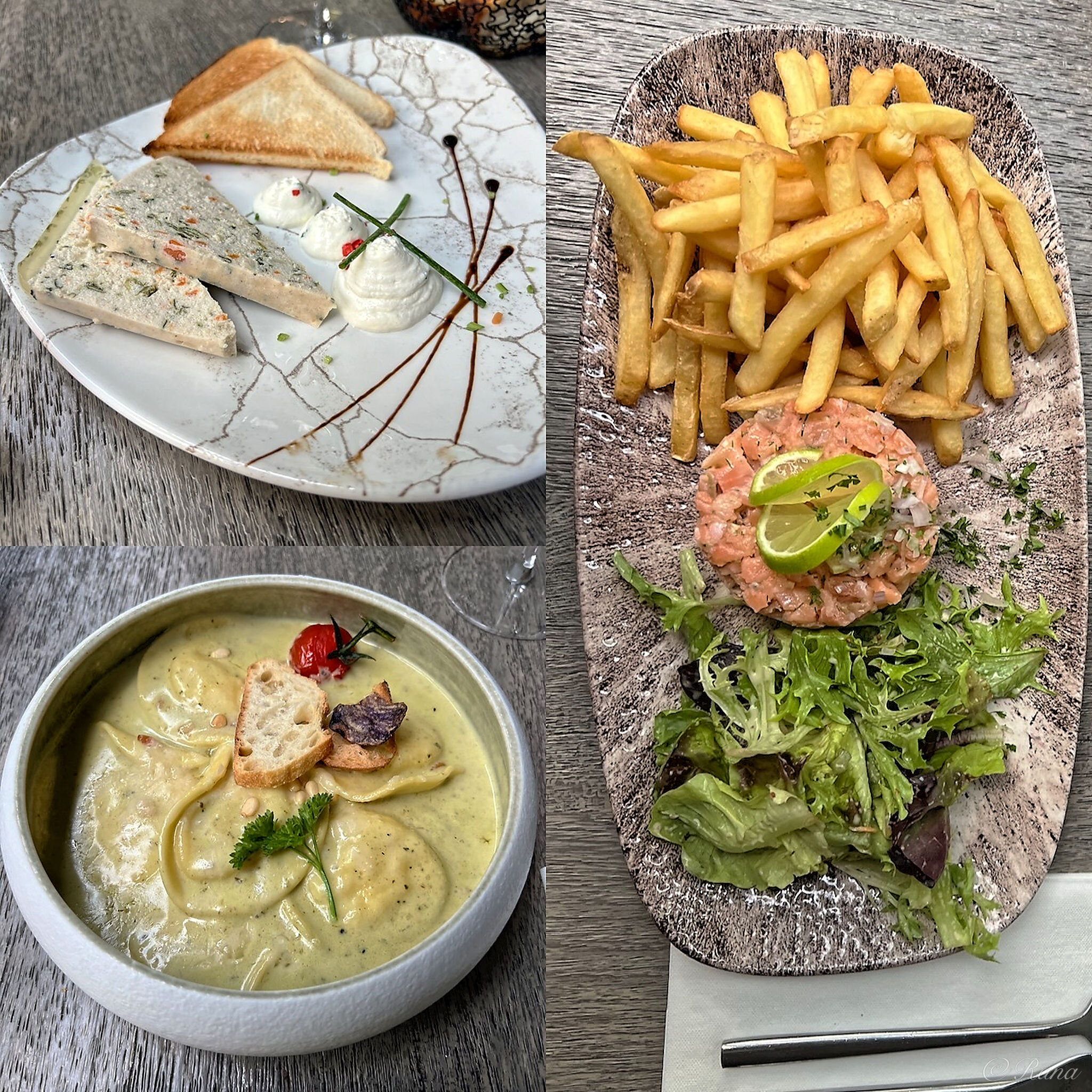 Ein köstliches Abendessen