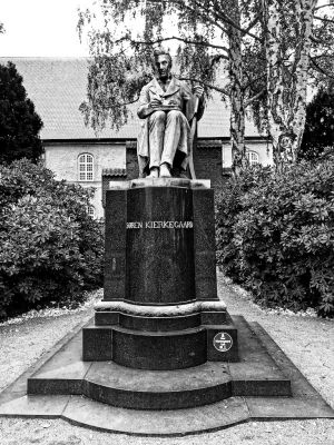 Denkmal von Søren Aabye Kierkegaard 