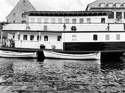 Schiff im Christianshavn Kanal