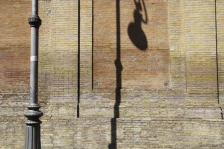 Laternenschatten auf der Muro Torto