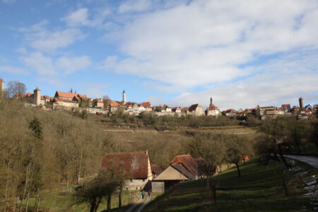 Ausblick auf Rothenburg